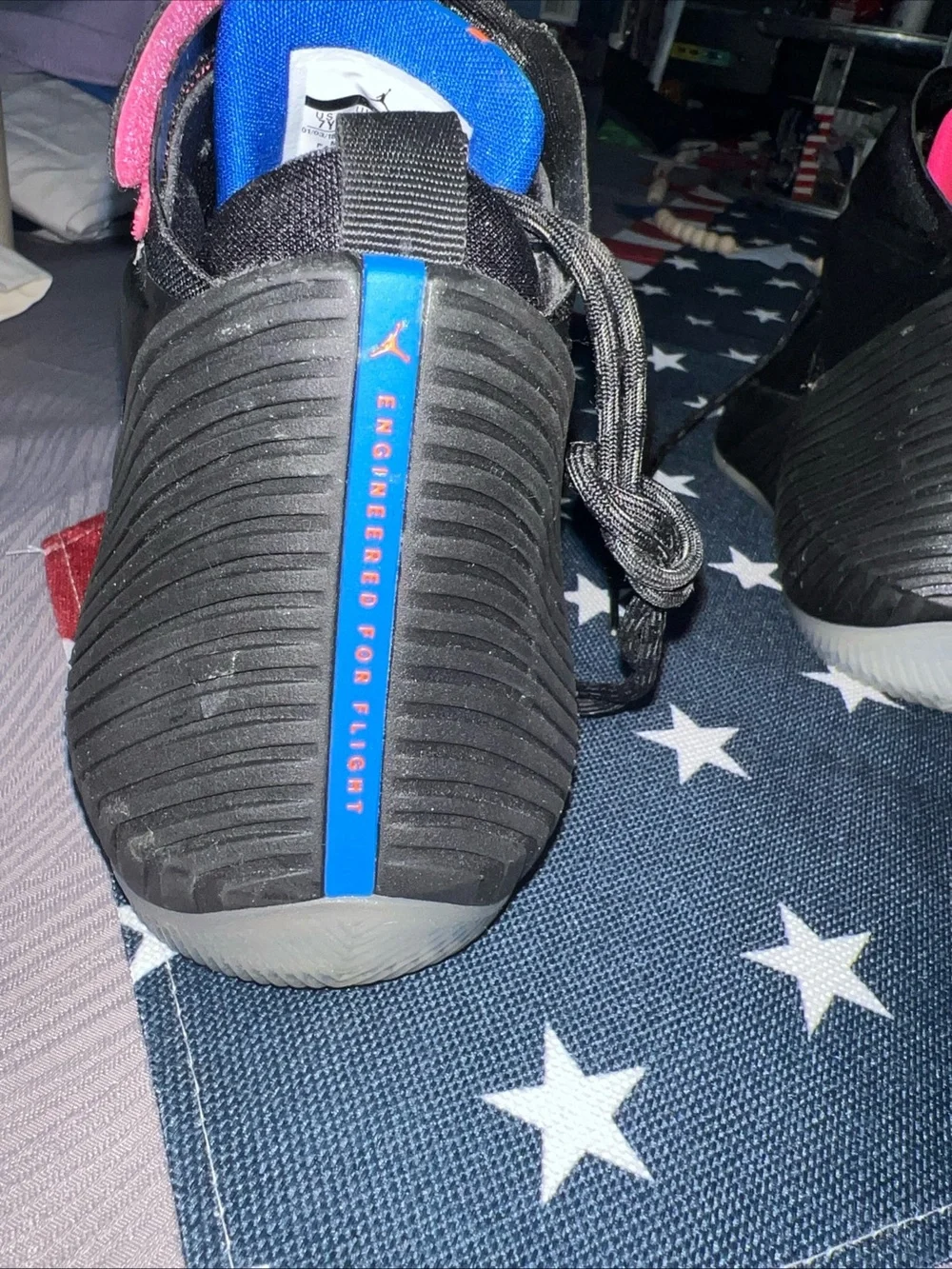 Air Jordan Why Not Zer0.1 PHD AO1042-024 Boys 7Y Men’s 7 Black Pink Blue